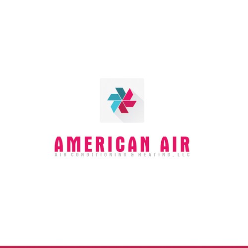 Service brand with the title 'Logo for American Air Conditioning & Heating'