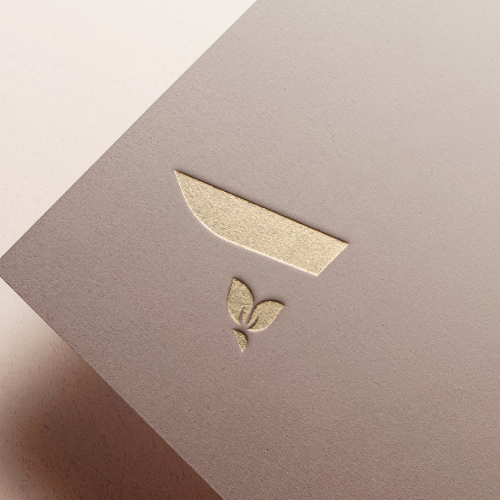 Letter A logo with the title 'Modern Monogram Design'