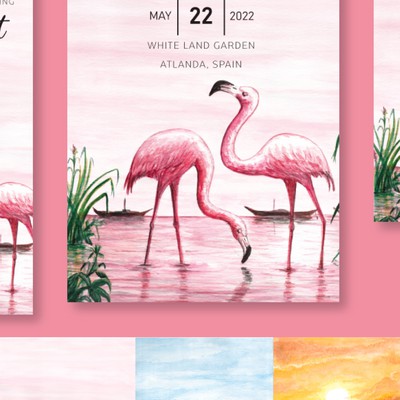 Creative Watercolor illustrations