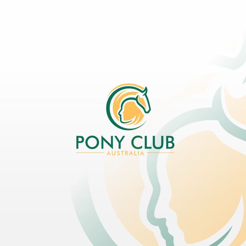 Club logo with the title 'Pony Club Australia'
