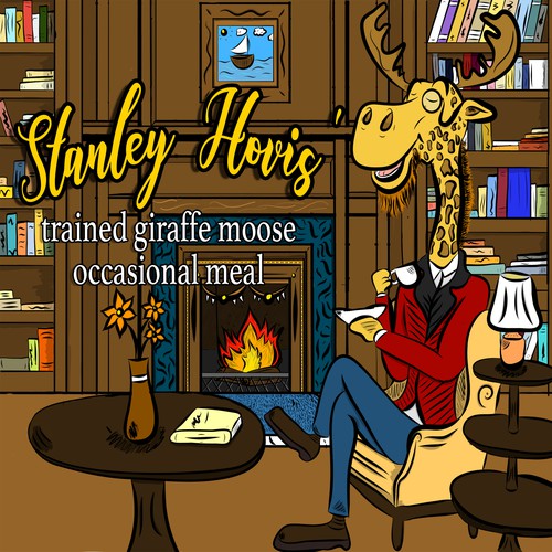 Animal character artwork with the title ''Stanley Hovis' Animal Illustration'