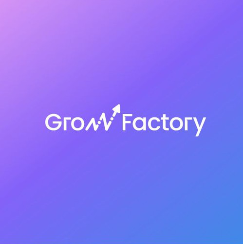 Growing design with the title 'Grow Factory'