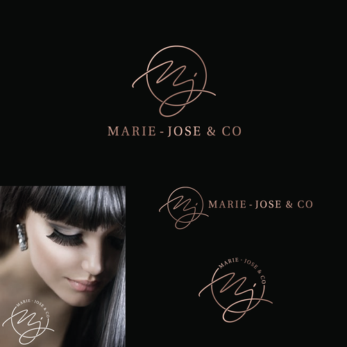 Signature design with the title 'Logo for Marie-Jose'