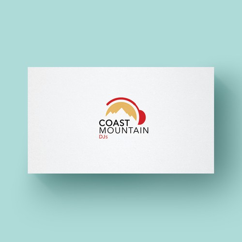Vinyl design with the title 'Coast Mountain'