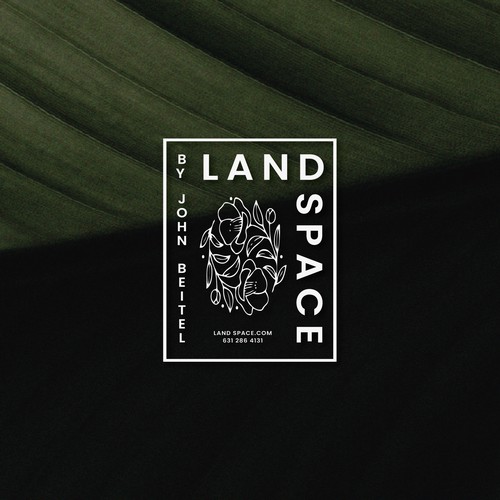 Space brand with the title 'Logo For Land Space'