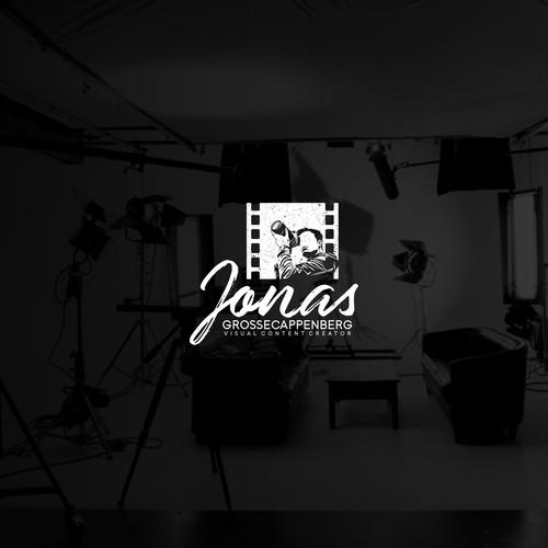 Photography brand with the title 'Jonas film and photo services'