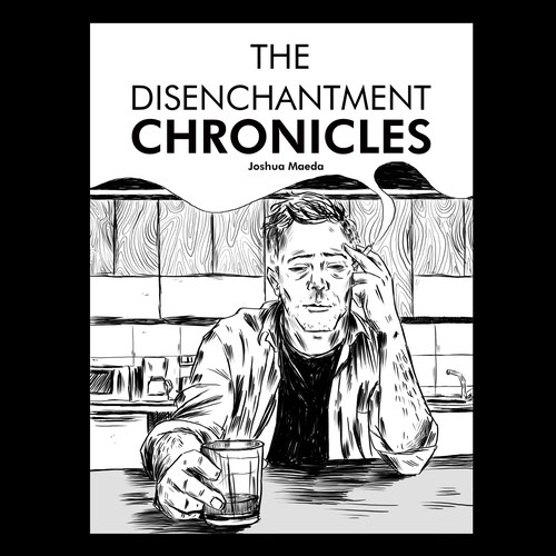 Drawing book cover with the title 'book cover'