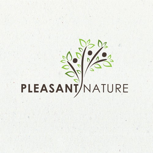 Family logo with the title 'Pleasant Nature'