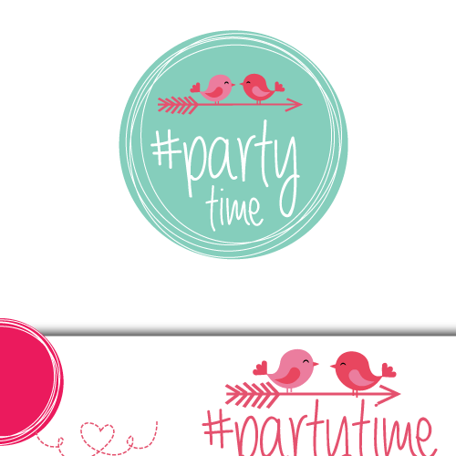 Nest logo with the title 'PartyTime logo'