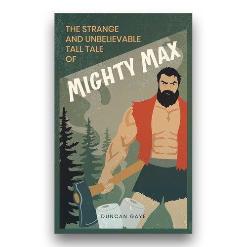 Illustrator design with the title 'Book cover design and illustration'