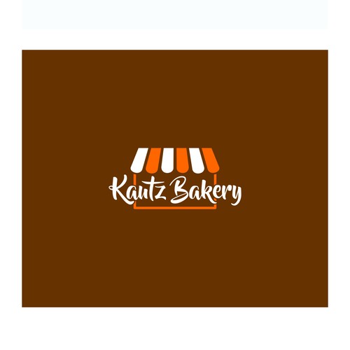 Bread logo with the title 'KAUTZ BAKERY LOGO'