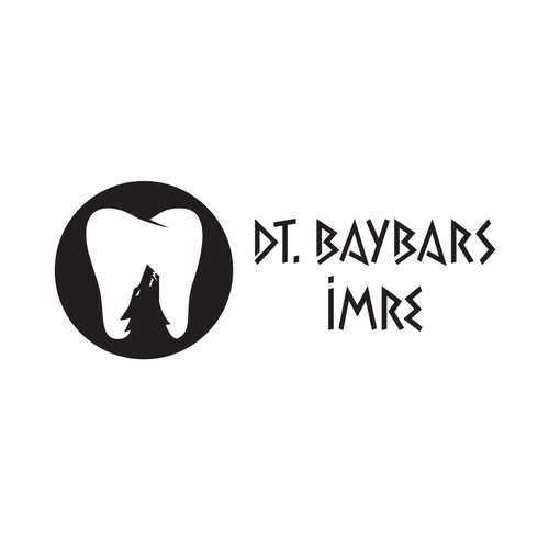 Dentist logo with the title 'Dt.Baybars imre'