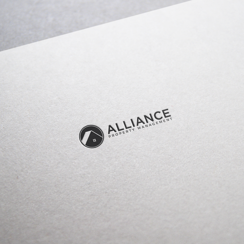 Property brand with the title 'Alliance property management'
