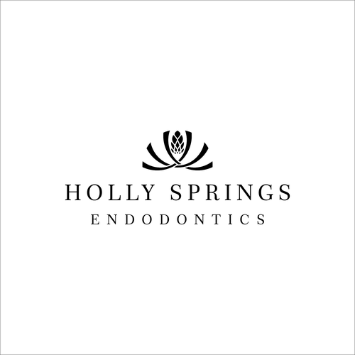 Pin-up girl logo with the title 'HOLLY SPRINGS EDODONTICS'