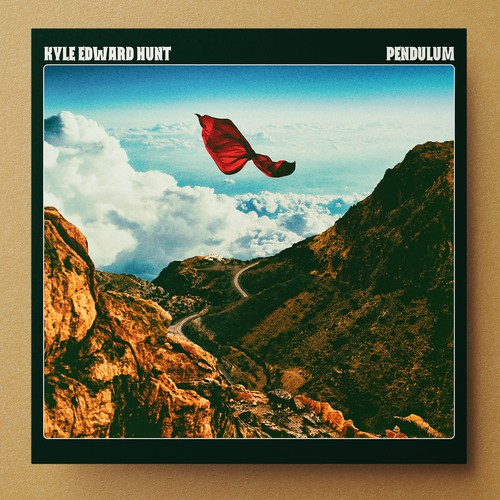 Surreal design with the title 'Album cover artwork'