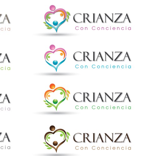 Family brand with the title 'consciousness, love and freedom to support parents in raising their children'