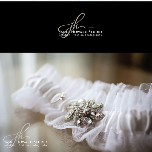 Emotional logo with the title 'Create a logo for a photographer'