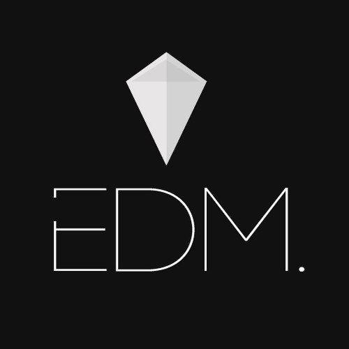 Gray and white logo with the title 'Create a logo for a premium mineral specialist in luxury construction'