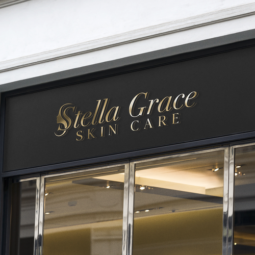 Skincare logo with the title 'Logo design for Modern Luxury high-end Skincare Brand'