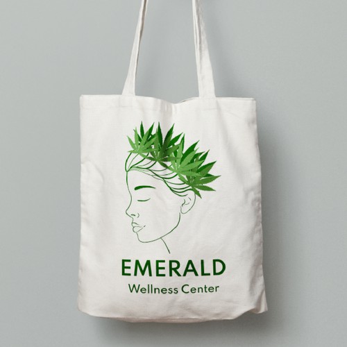 Portrait t-shirt with the title 'T-Shirt Design Concept - Women and Cannabis'