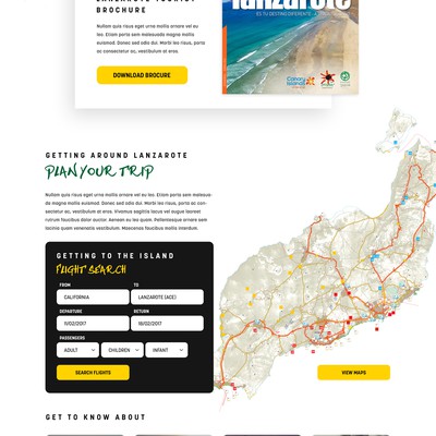 Bold, creative and fun design for a cool island