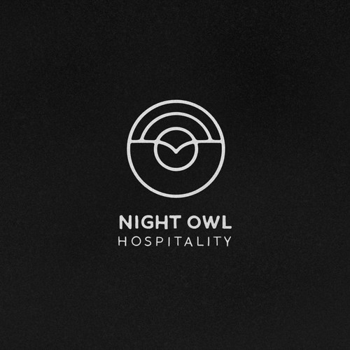 Hospitality design with the title 'NIGHT OWL HOSPITALITY'
