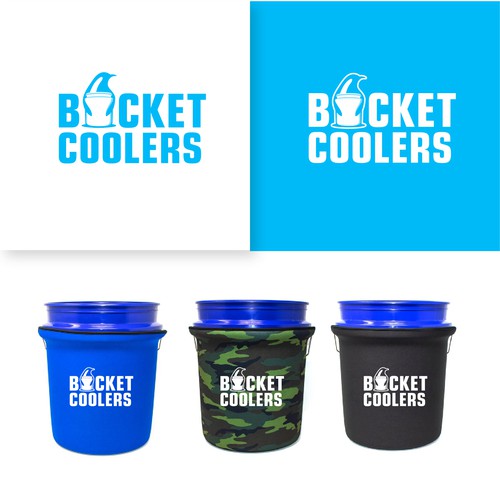 Bucket design with the title 'Bucket Coolers'