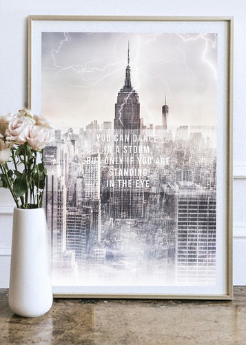 Canvas design with the title 'Artistic canvas woman power'