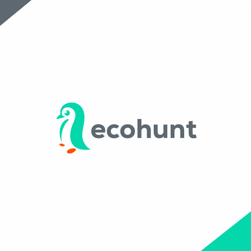 Penguin brand with the title 'ECOHUNT'