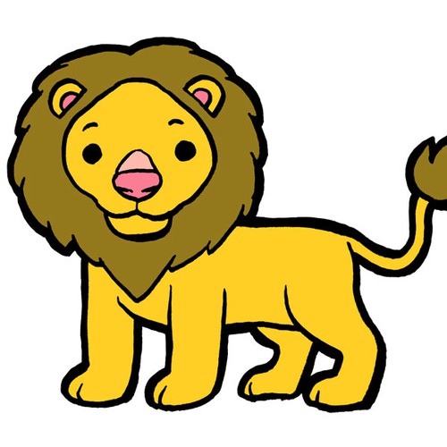 Creature artwork with the title 'Colorful, unique animal in pop-art style to be printed on household items'