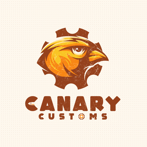 Canary design with the title 'CANARY CUSTOMS'