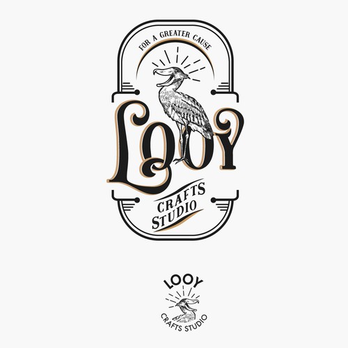 Emblem design with the title 'logo for Looy'