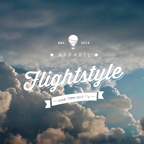 Clothes design with the title 'Create a logo for a new aviation lifestyle clothing brand - FlightStyle'