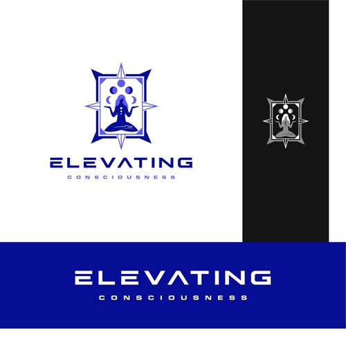 Shaman logo with the title 'Logo for Elevating'