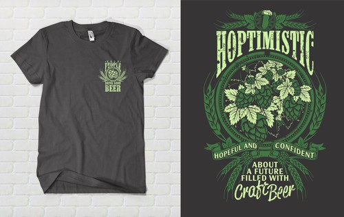 Beer t-shirt with the title 'Amazing Craft Beer Shirt- {Guaranteed}'