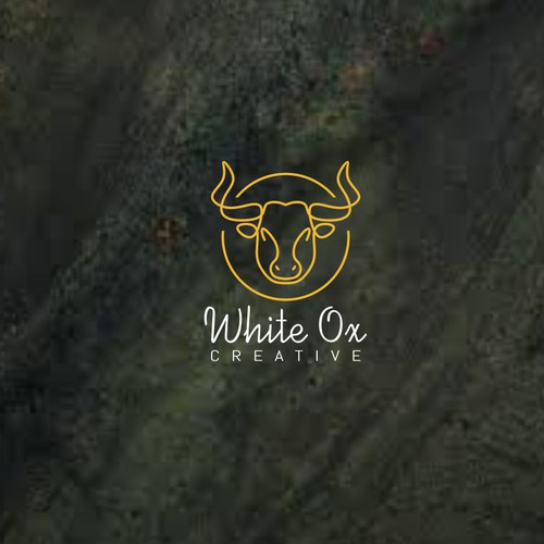Ox logo with the title 'White Ox Creative'