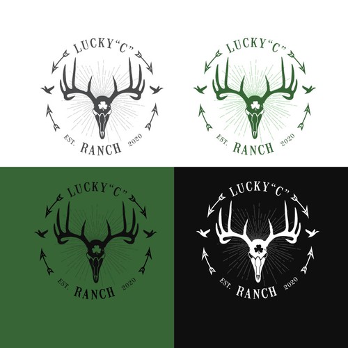 deer hunting logo