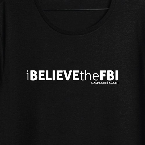 Bold t-shirt with the title 'typography for speakourmind.com'