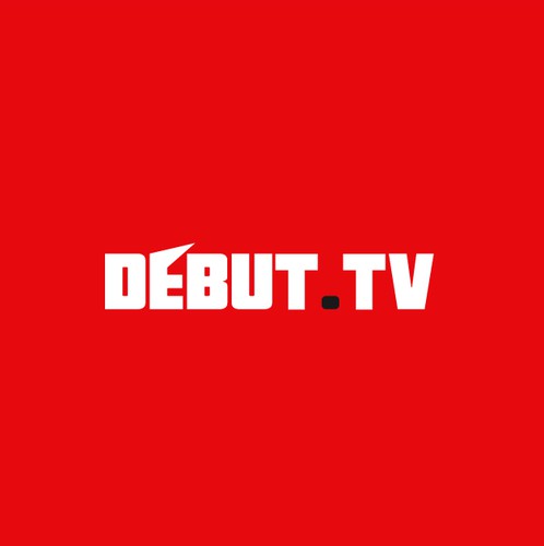 Streaming logo with the title 'Debut tv'