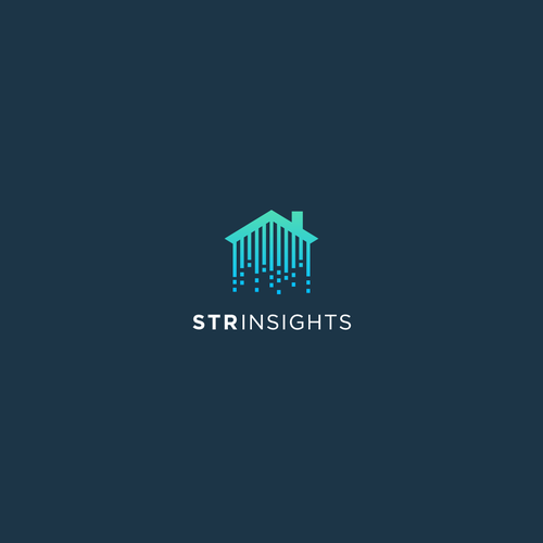 Investment logo with the title 'Winning design for rental data company'