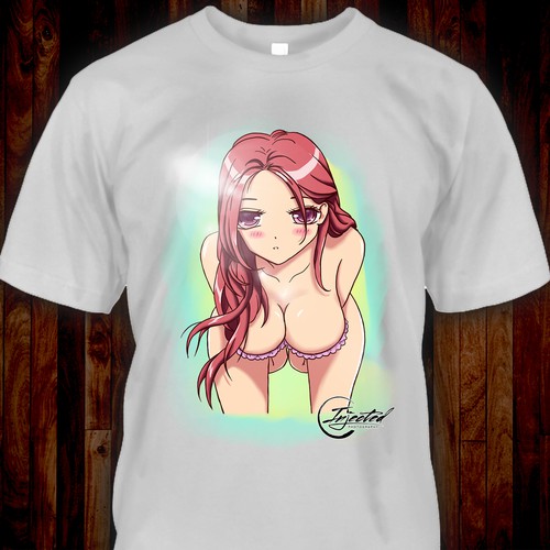 Anime t-shirt with the title 'Anime'