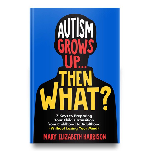 Autism design with the title 'Book cover'