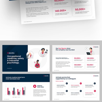 Occupational Health / Company Physician Company - PowerPoint Template