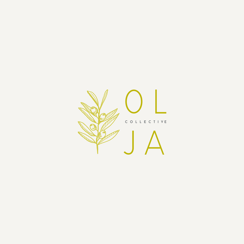 Oil logo with the title 'OLJA'