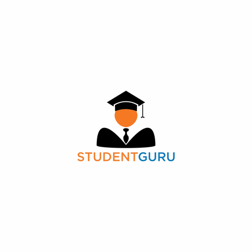 Guru logo with the title 'https://99designs.com/logo-design/contests/attractive-youthful-logo-education-listing-portal-880081/entries/8'
