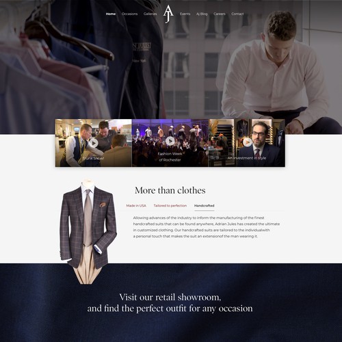 Clothes And Clothing websites - 59+ Best Clothing Web Design Ideas 2024