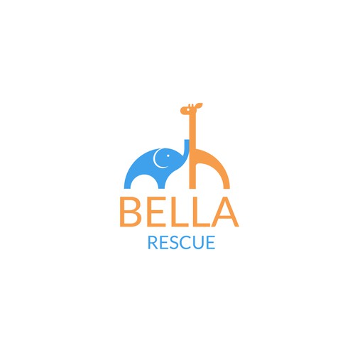 Rescue logo with the title 'BELLA RESCUE'