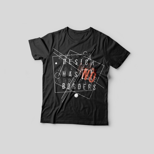 Cool black and white t store shirt designs