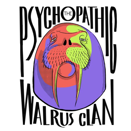 Hand-lettering artwork with the title 'Graphic for T-shirt'