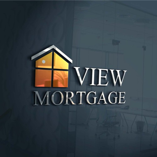 Contemporary logo with the title 'Cozy Mortgage : View Mortgage'